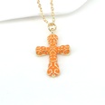 new cross pendant trend creative drip pendant copper collarbone chain wholesalepicture15