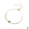 new fashion cosmic planet crystal female pull gold bead copper braceletpicture14