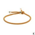 new simple rope couple opened adjustable buckle copper bracelet jewelry wholesalepicture21
