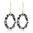 fashion simple new accessories retro hollow alloy earrings hooppicture13