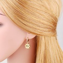Fashion pentagram female retro copper earringspicture7