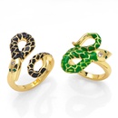 fashion new copper dripping oil ring creative snake ring female wholesalepicture5