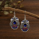 Creative hit color dripping oil palace earrings female alloy accessories wholesalepicture7
