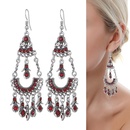 new multilayer diamond long ancient geometric alloy earrings womenpicture10