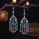 new long multilayer diamond dropshaped retro alloy earrings womens accessories wholesalepicture8