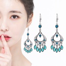 retro dropshaped ethnic womens fashion earring alloy accessories wholesalepicture11