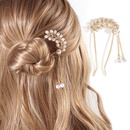 Moda con incrustaciones de perlas accesorios para el cabello horquilla al por mayorpicture4