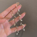 fashion tassel wheat earrings simple long copper earringspicture8