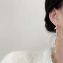fashion tassel wheat earrings simple long copper earringspicture10