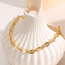 fashion hiphop stainless steel simple bracelet clavicle chainpicture10