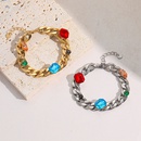 female fashion color zirconium stainless steel jewelry trendpicture7