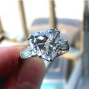 fashion inlaid AAA heartshaped zircon engagement party ring accessoriespicture5