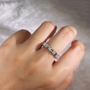 fashion copper whole circle ladder square zircon row index finger ring wholesalepicture8