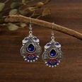 Creative hit color dripping oil palace earrings female alloy accessories wholesalepicture16