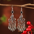 Fashion new long tassel leaf female exaggerated fashion alloy earrings bridal wholesalepicture14