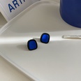 fashion Klein blue portrait flower geometric alloy earringspicture12