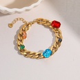 female fashion color zirconium stainless steel jewelry trendpicture11