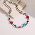 female fashion color zirconium stainless steel jewelry trendpicture14