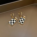 fashion perfume bottle checkerboard drop earrings wholesalepicture11