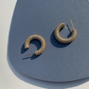 fashion twist drop earrings simple heartshaped alloy earringspicture10