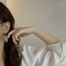 fashion twist drop earrings simple heartshaped alloy earringspicture11