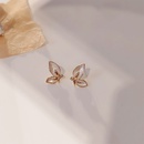 Fashion butterfly oil drop female simple alloy studpicture10