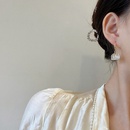 fashion diamond opal bagshaped ear hook alloy earringspicture9