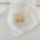 fashion diamond opal bagshaped ear hook alloy earringspicture11
