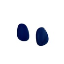 Fashion new Klein blue oval oil drop elegance alloy earrings womenpicture9