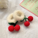 Autumn and winter new cherry hair ring autumn and winter plush ponytail hair ropepicture7