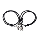 Astronaut Astronaut Bracelet Creative Magnet Attract Necklace 2 Piece Set Wholesalepicture11