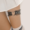 punk sexy dentelle coeur jambe anneau simple cuir jambe accessoires femmepicture7