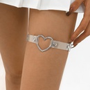 simple heart leg ring transparent PU elastic leg decoration new accessoriespicture7