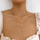 jewelry eightpointed star geometric multilayered alloy clavicle chain wholesalepicture8