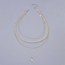 jewelry eightpointed star geometric multilayered alloy clavicle chain wholesalepicture10