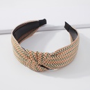 vintage fabric knot contrast color fashion headband wholesalepicture9