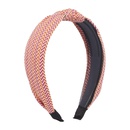 vintage fabric knot contrast color fashion headband wholesalepicture11