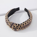 fashion retro contrast color widebrimmed braided headbands wholesalepicture2