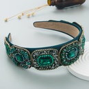 fashion vintage contrast color new bright crystal baroque hairband wholesalepicture9