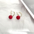 fashion pearl earrings simple Cshaped alloy drop earringspicture12