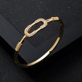 new fashion copperplated real gold microset zircon elephant bracelet accessoriespicture14