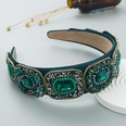 fashion vintage contrast color new bright crystal baroque hairband wholesalepicture12