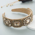 fashion vintage contrast color new bright crystal baroque hairband wholesalepicture14