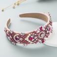 fashion Baroque inlaid color pearl rhinestone trend hairband wholesalepicture15