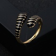 creative copper goldplated color oil drip snake ring fashion open ringpicture16