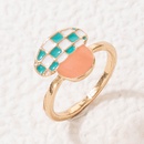 Color Drip Ring Cute Checkered Mushroom Ringpicture11