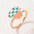 Color Drip Ring Cute Checkered Mushroom Ringpicture14