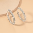 Fashionable simple circle diamond earringspicture13