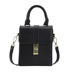 Fashion women's new casual portable box square shoulder messenger bag 14*16*7cm