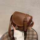 Autumn and winter womens new fashion oneshoulder messenger bag saddle bag 18158cmpicture10